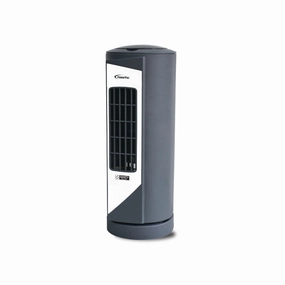 10" Tower Fan  Desk Fan, Oscillation, Portable, Compact, Energy-saving, Thermal protection, 3-Speed, grey, PPTF10 standing and wall fan combo for airflow control