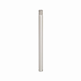 12" Downrod Downrod Painted Nickel high-speed electric fans for better airflow