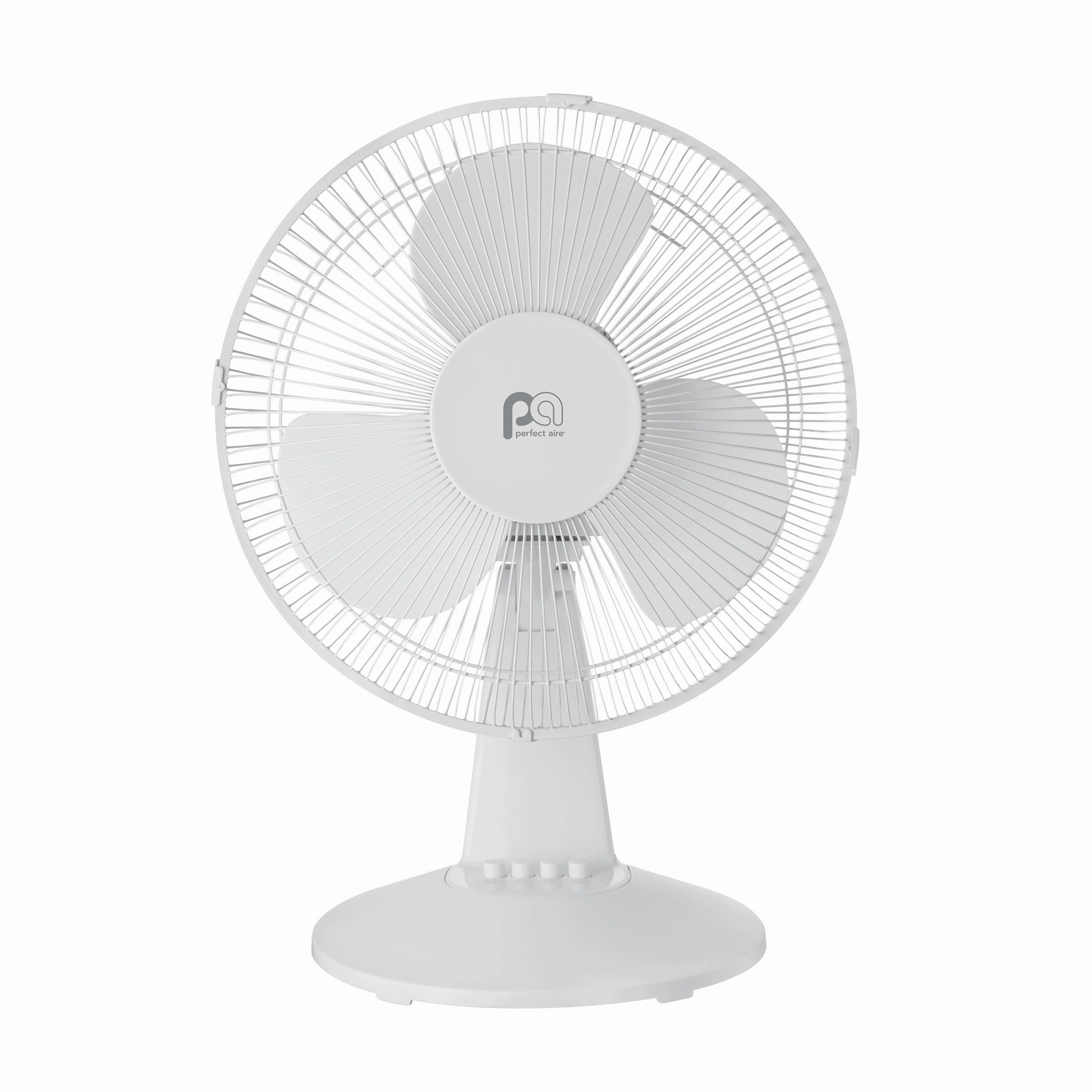 12" Table Top Fan with 3 Cooling Speeds and Oscillation Function table fans for focused personal airflow