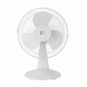 12" Table Top Fan with 3 Cooling Speeds and Oscillation Function table fans for focused personal airflow