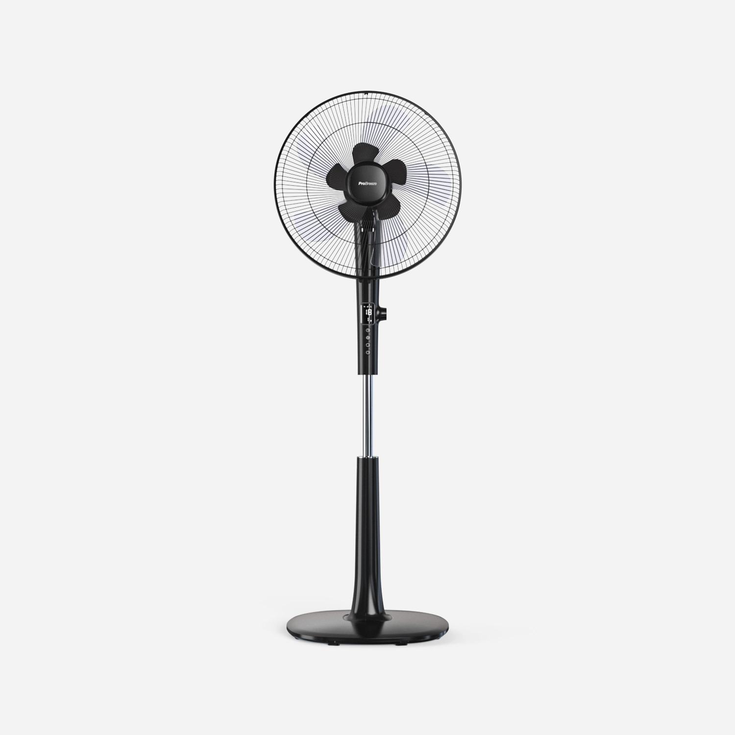 16" Pedestal Fan - Low Energy DC Motor, 3 Operating Modes & Remote Control - Black personal care electric devices collection