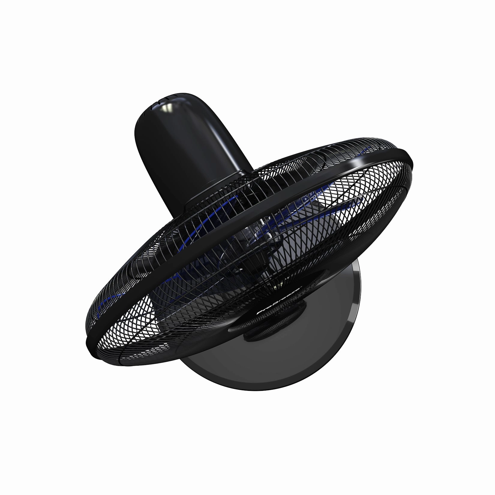 16" Pedestal Fan with 4 Fan Modes and Remote Control - Black