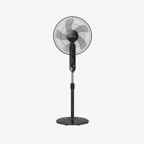 16" Pedestal Fan with 4 Fan Modes and Remote Control - Black personal care electric devices collection