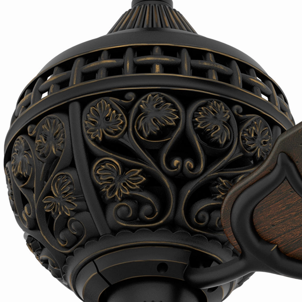 1886 Limited Edition 60"Ceiling Fan Midas Black