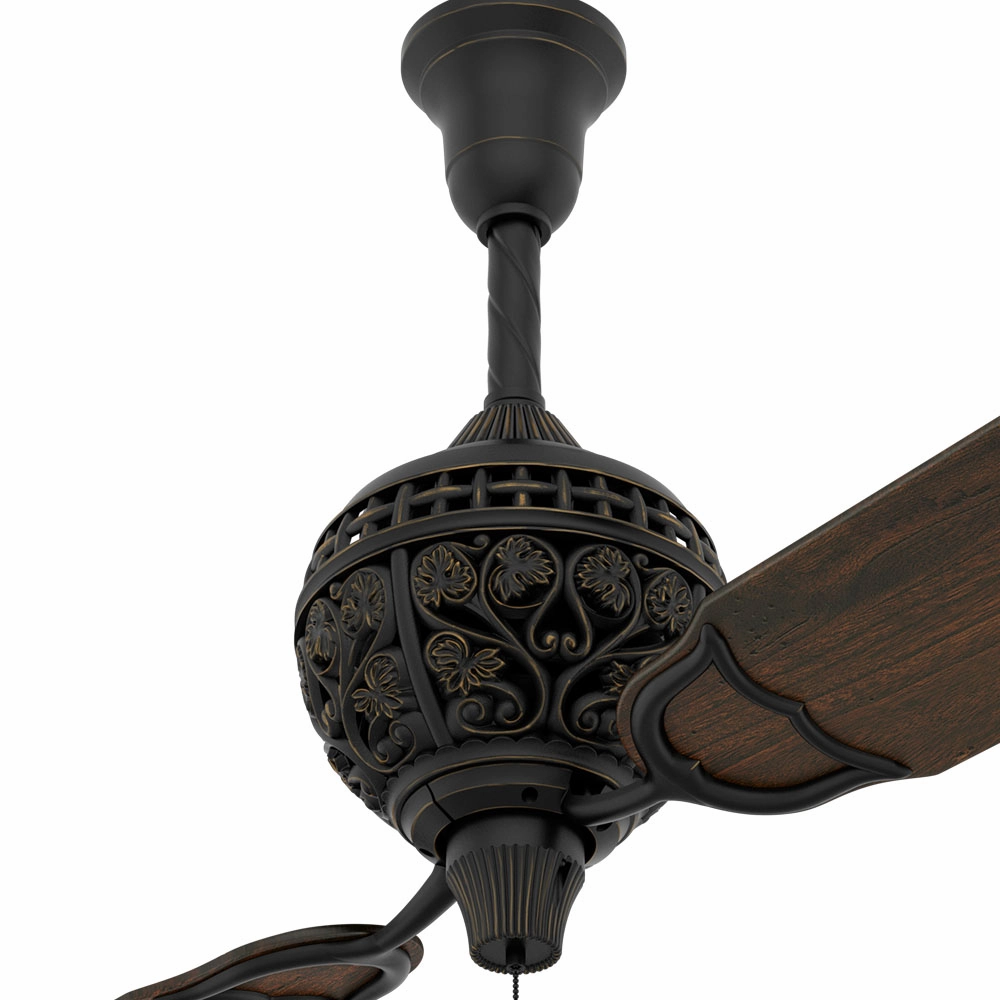1886 Limited Edition 60"Ceiling Fan Midas Black