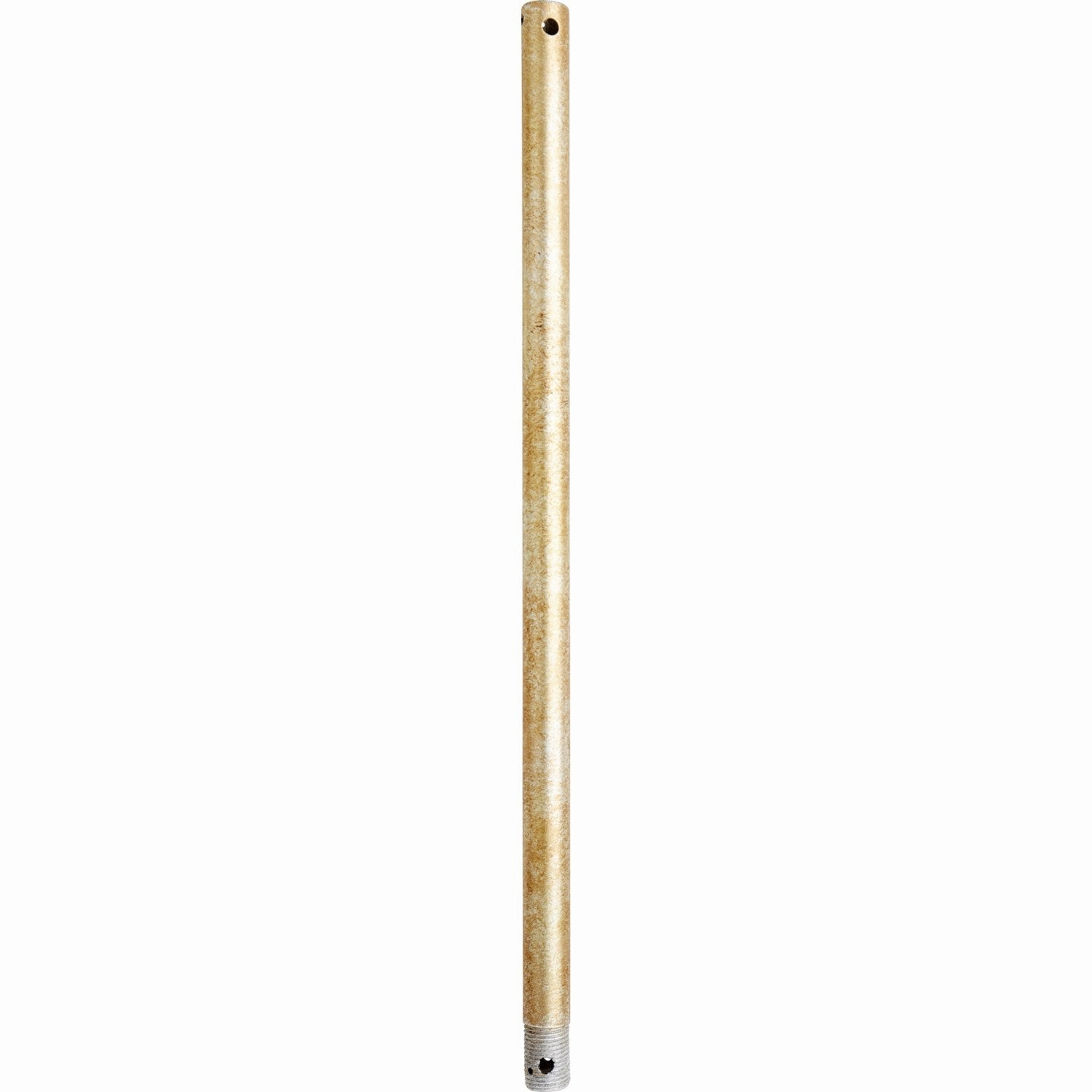 18 in. Downrods Downrod Aged Silver Leaf home fans with built-in timer settings