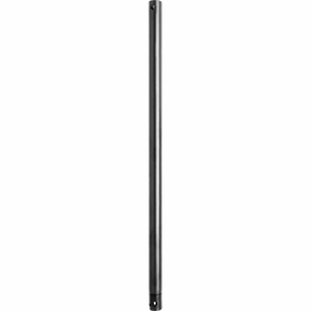 18 in. Downrods Downrod Matte Black portable electric fans for dorm rooms