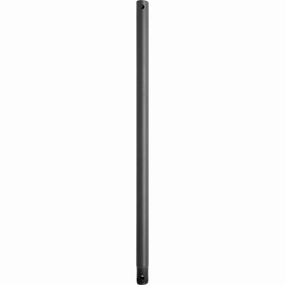 18 in. Downrods Downrod Textured Black low-noise fans for peaceful environments