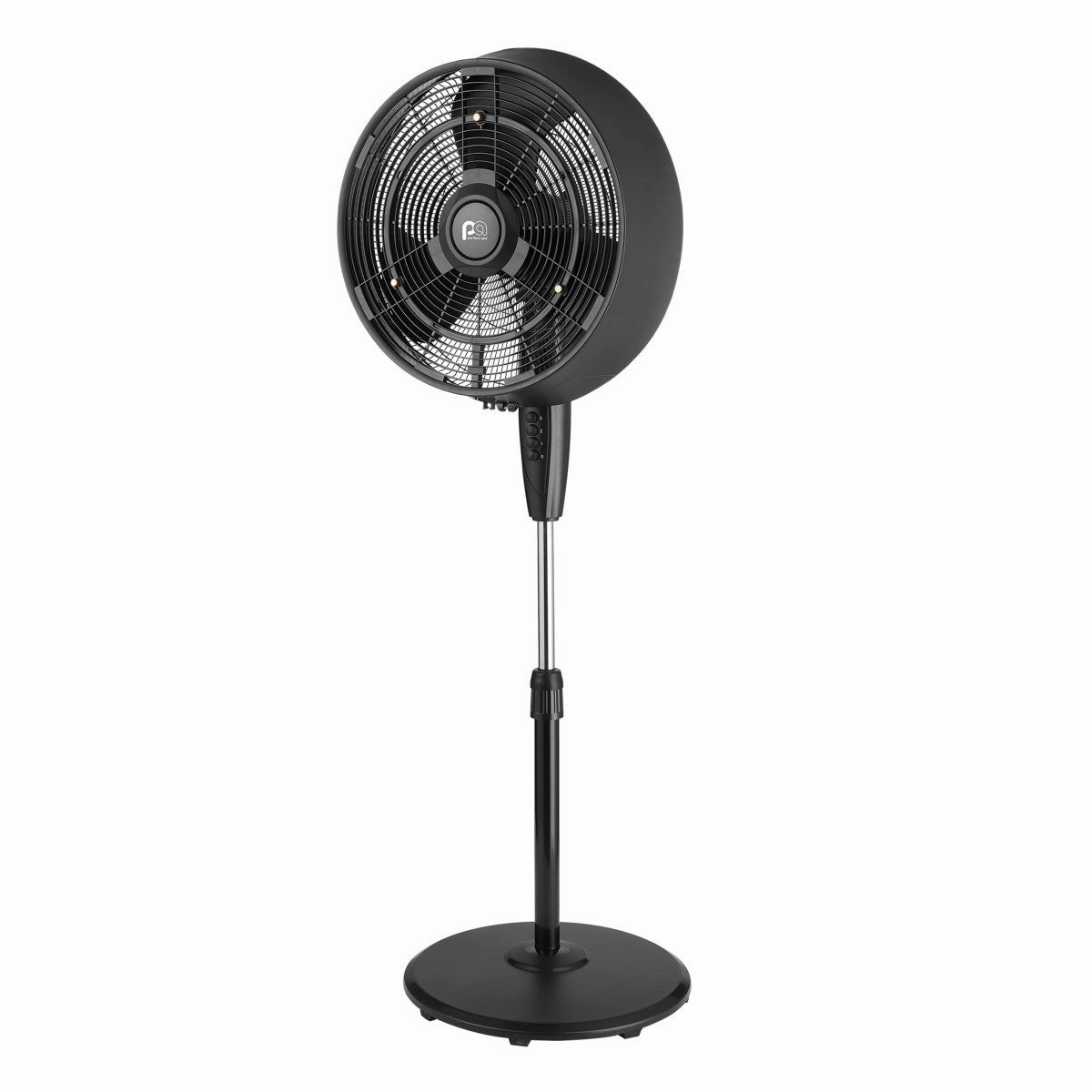 18" Outdoor Misting Fan, 2400 CFM flush mount fans for low ceilings