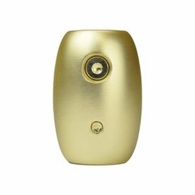 1/2" Downrod Coupler Downrod Coupler Polished Brass cool breeze fans for quiet operation