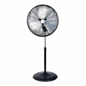 20 High-Velocity Oscillating Pedestal Fan with Industrial-Grade Aluminum Blades flush mount fans for low ceilings
