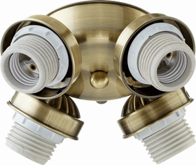 2401 Light Kits LED Fan Light Kit Antique Brass adjustable fans for targeted cooling
