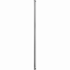 24 in. Downrods 24" Universal Downrod Chrome whisper-quiet fans for bedrooms and offices