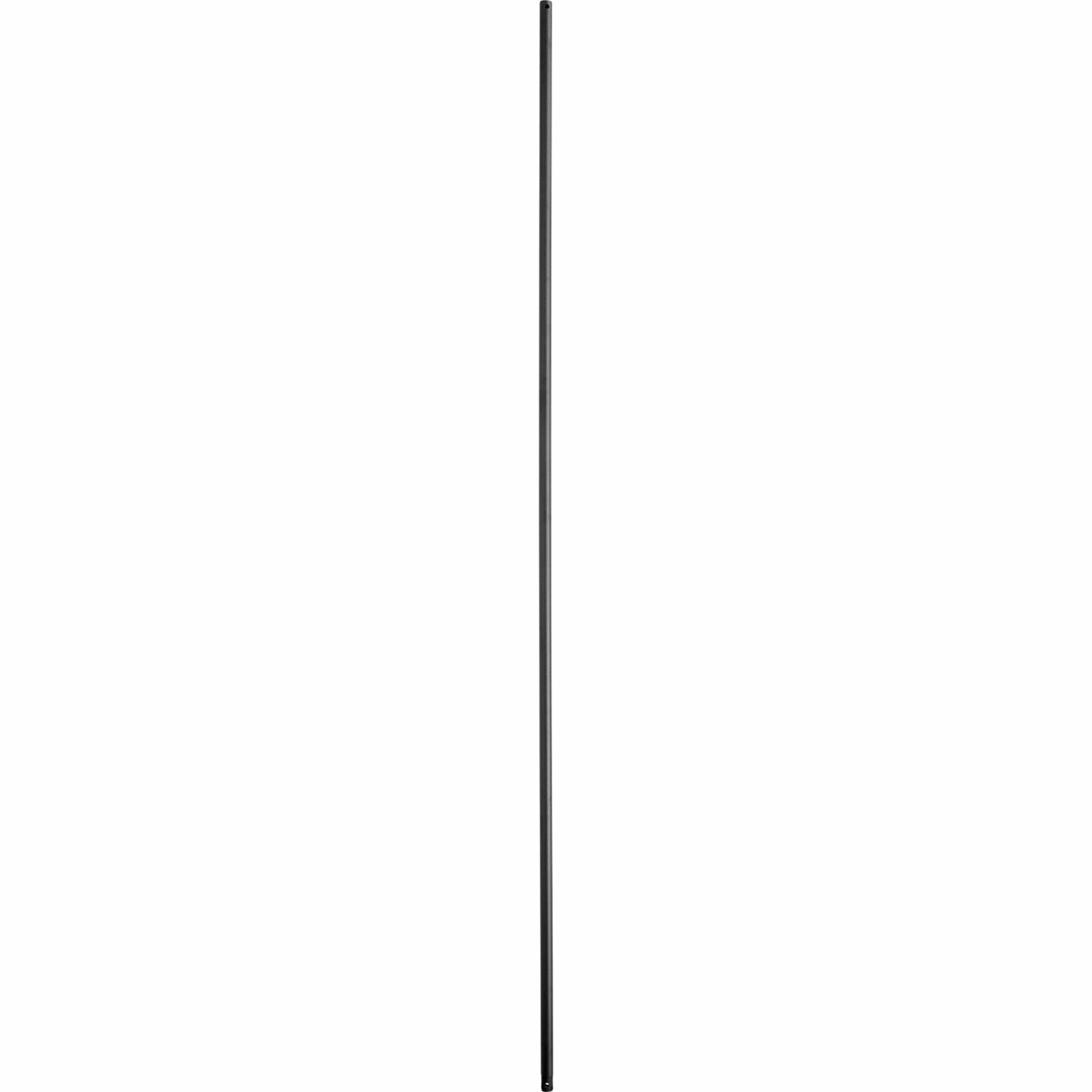 24 in. Downrods 24" Universal Downrod Matte Black lightweight fans for moving around easily