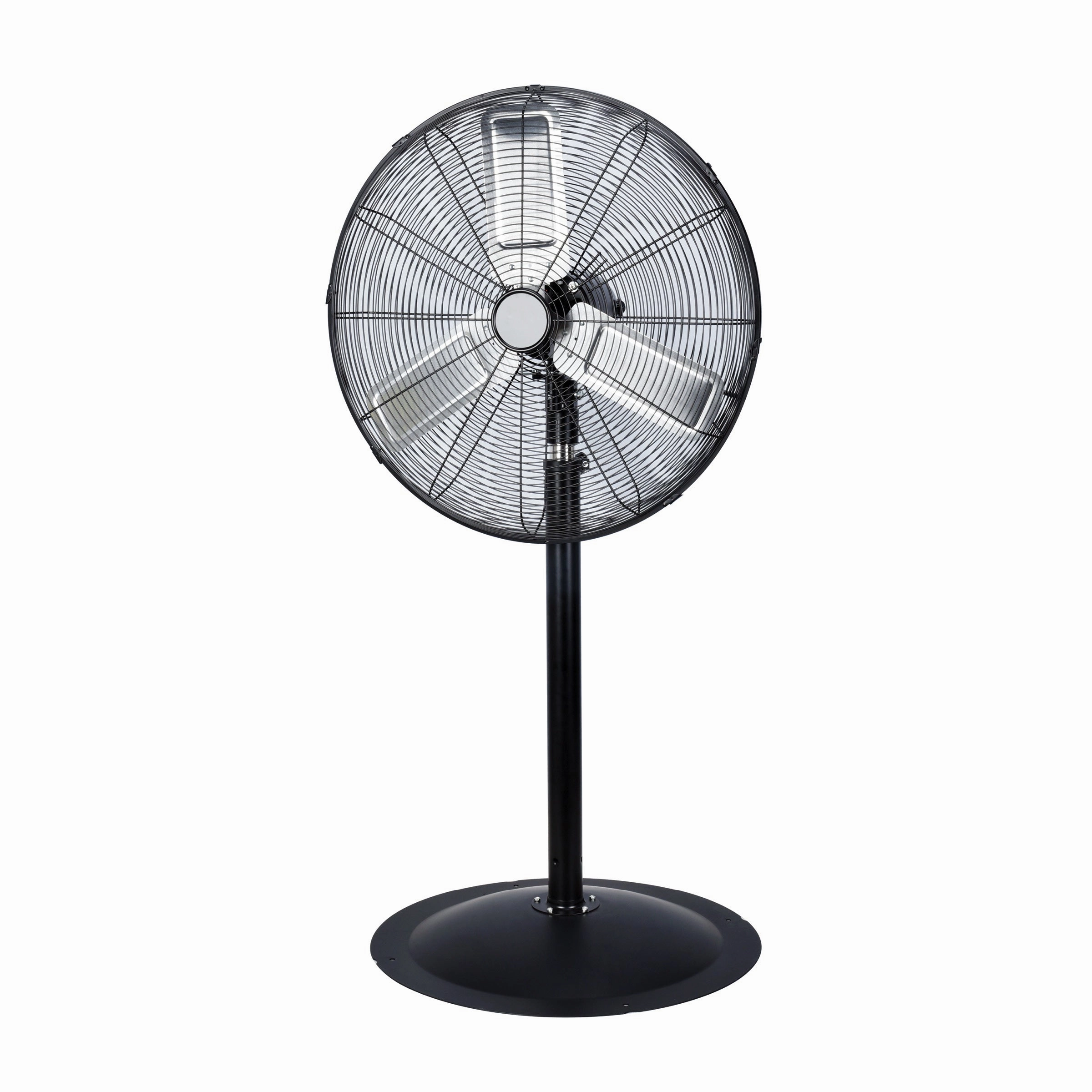 30 High-Velocity Oscillating Pedestal Fan with Industrial-Grade Aluminum Blades flush mount fans for low ceilings