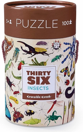 36 Animals Amazing Insects - 100 Piece Puzzle