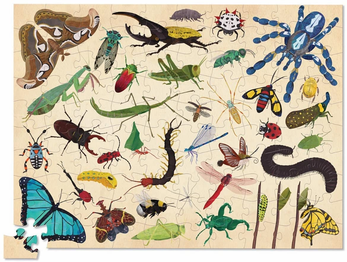 36 Animals Amazing Insects - 100 Piece Puzzle