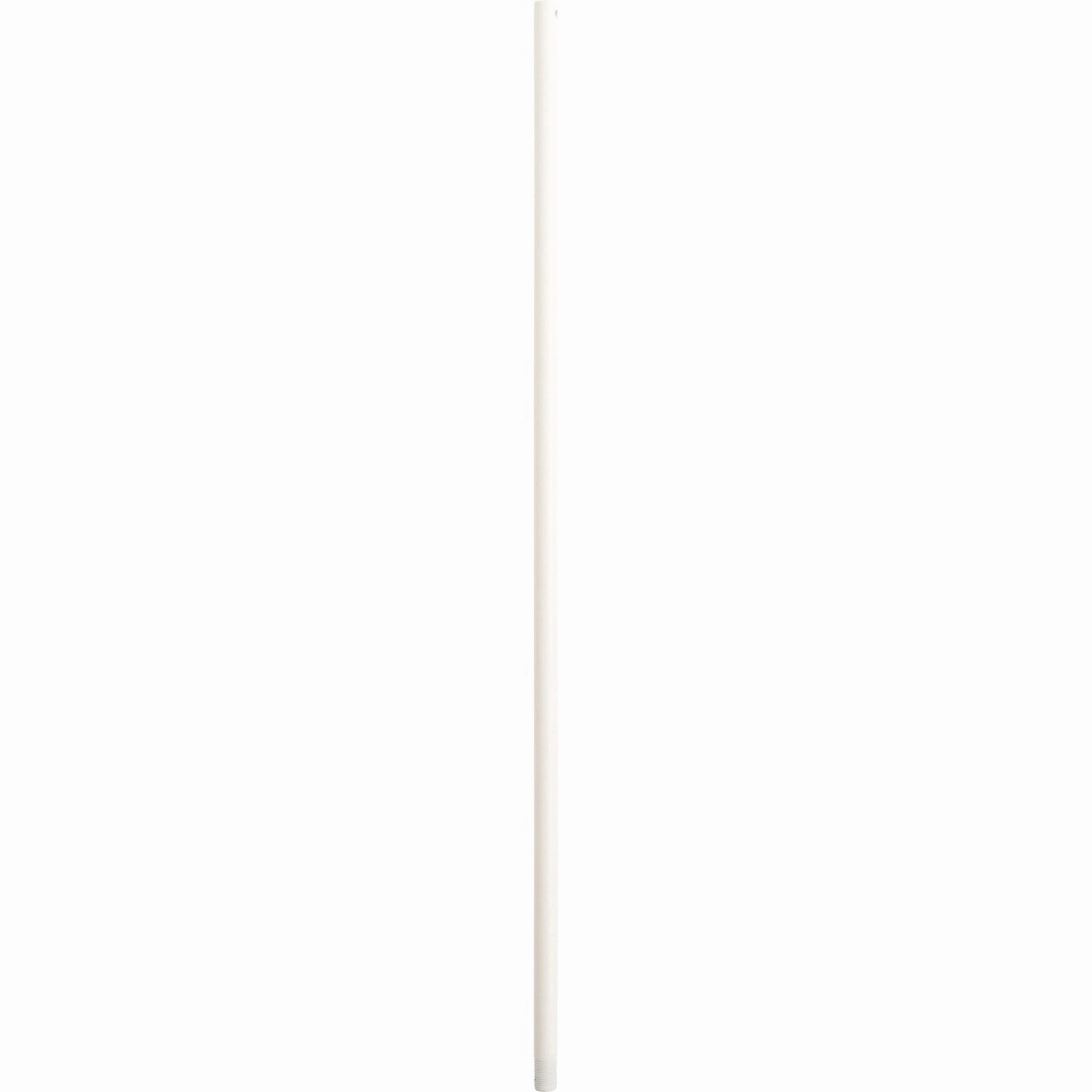 36 in. Downrods Downrod Antique White compact electric fans for small spaces