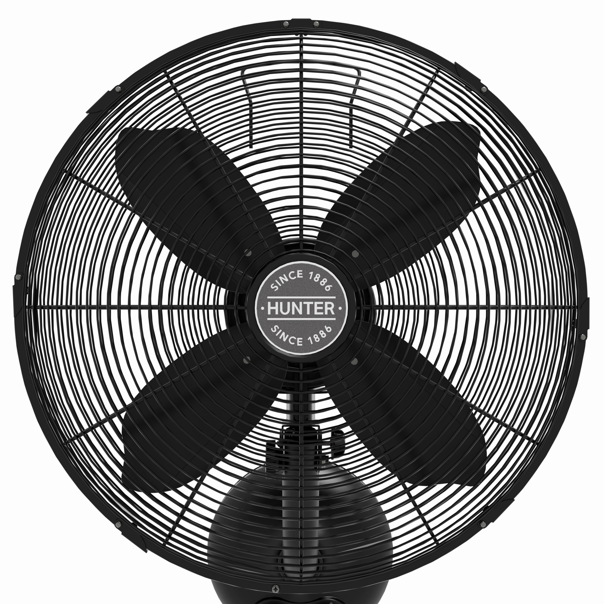 400102 Wall Fan Matte Black