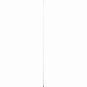 48 in. Downrods Downrod Studio White indoor electric fans with remote control