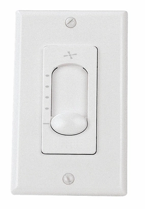 4 Speed Fan Control Wall Control White modern electric fans for minimalist decor