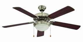 52``Ceiling Fan Brushed Nickel mini handheld fan for personal travel use