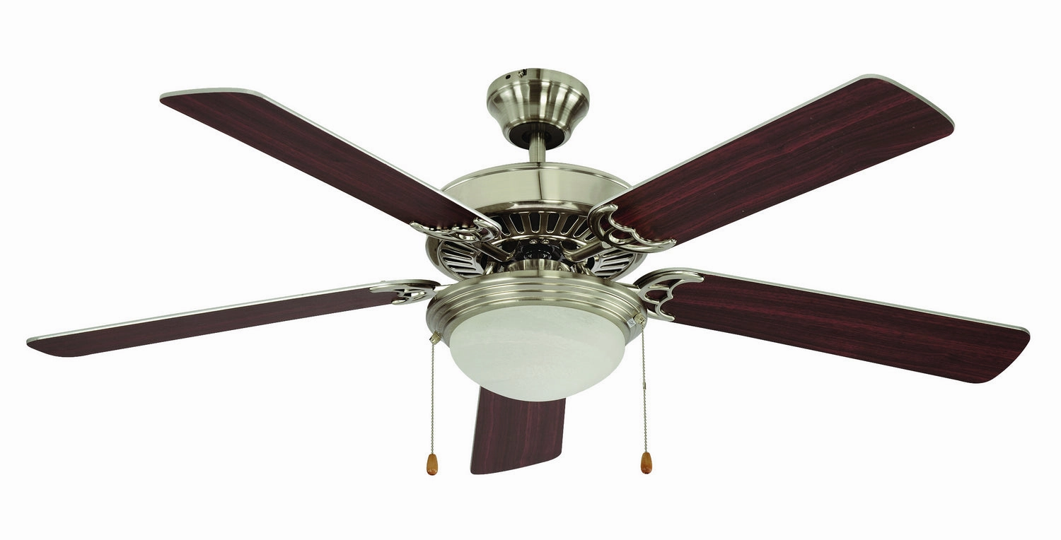 52``Ceiling Fan Brushed Nickel mini handheld fan for personal travel use
