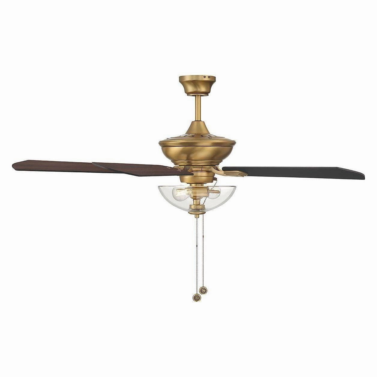 52" 2-Light Outdoor Ceiling Fan