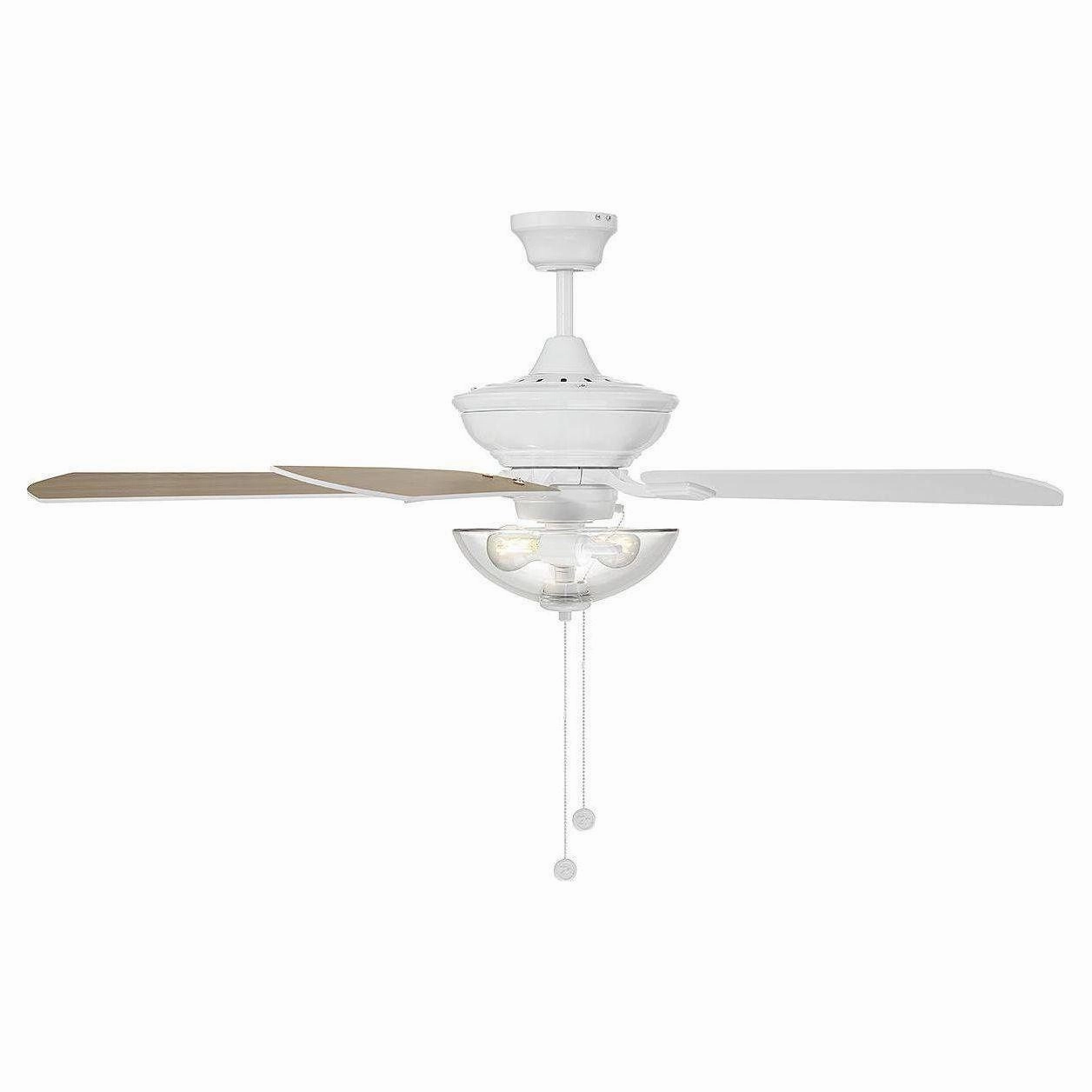 52" 2-Light Outdoor Ceiling Fan