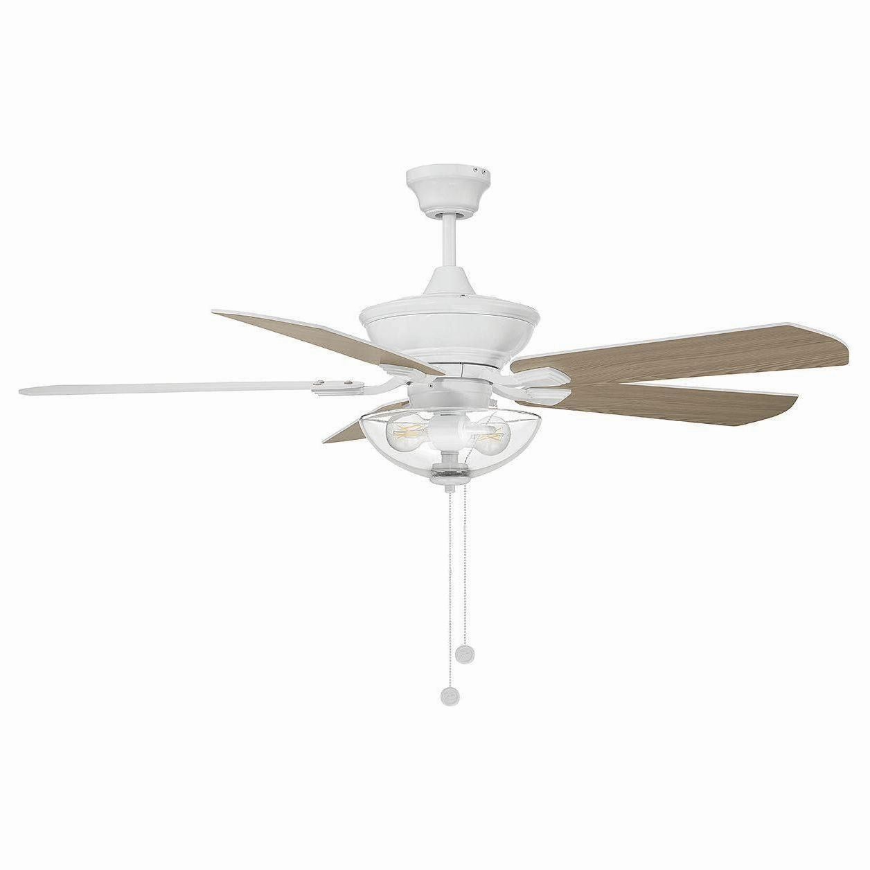 52" 2-Light Outdoor Ceiling Fan