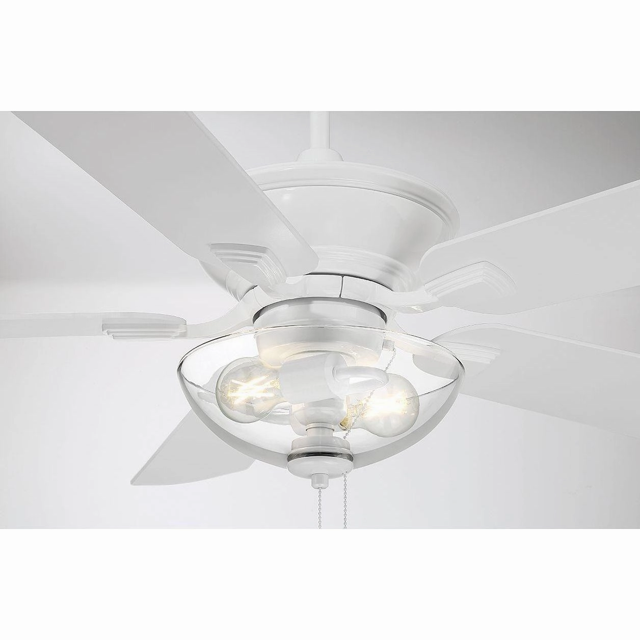 52" 2-Light Outdoor Ceiling Fan