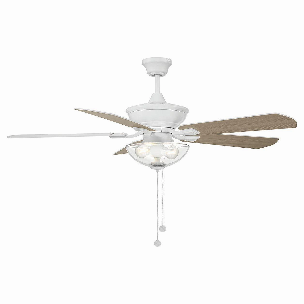 52" 2-Light Outdoor Ceiling Fan