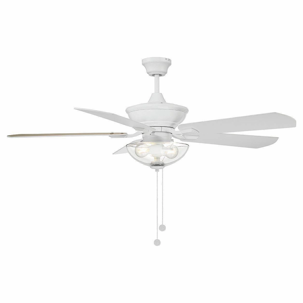 52" 2-Light Outdoor Ceiling Fan
