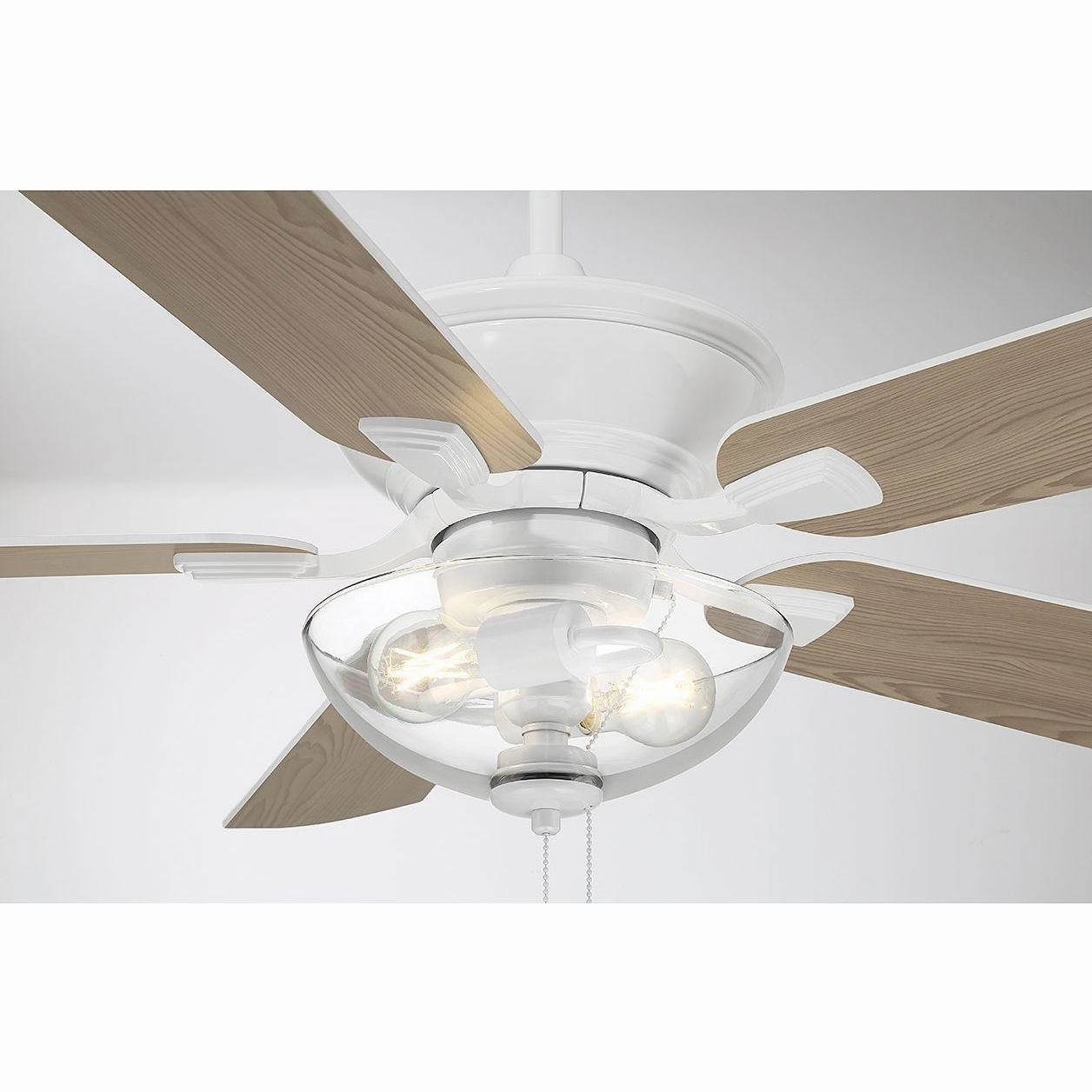 52" 2-Light Outdoor Ceiling Fan