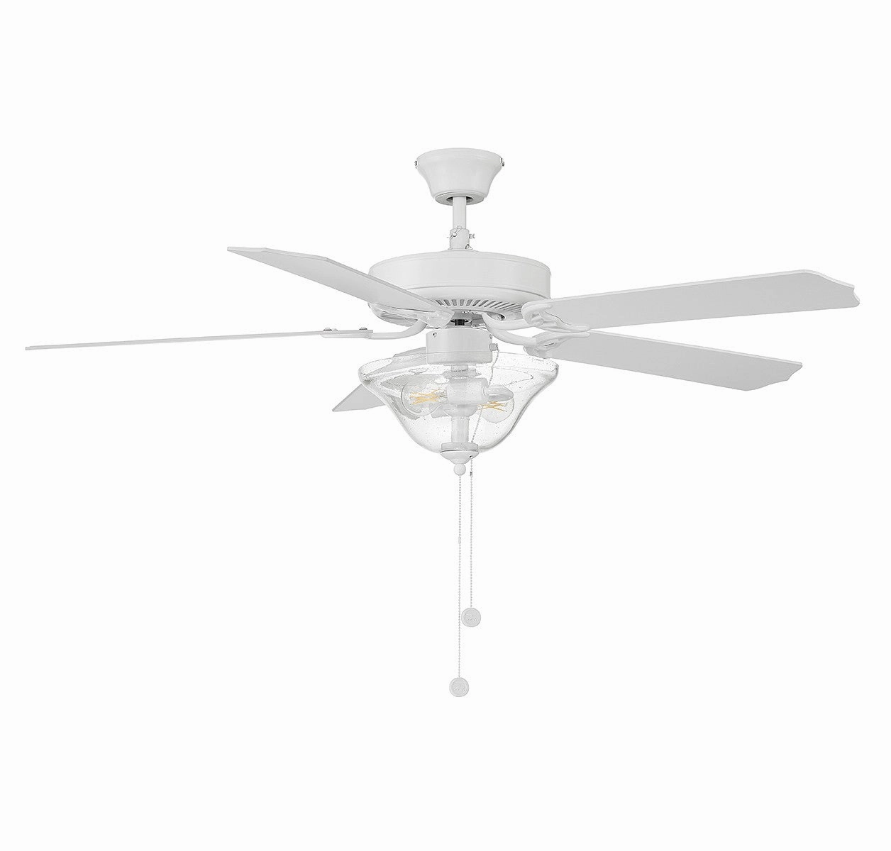 52" Ceiling Fan Bisque White