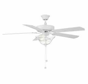 52" Ceiling Fan Bisque White energy-efficient fans for everyday cooling