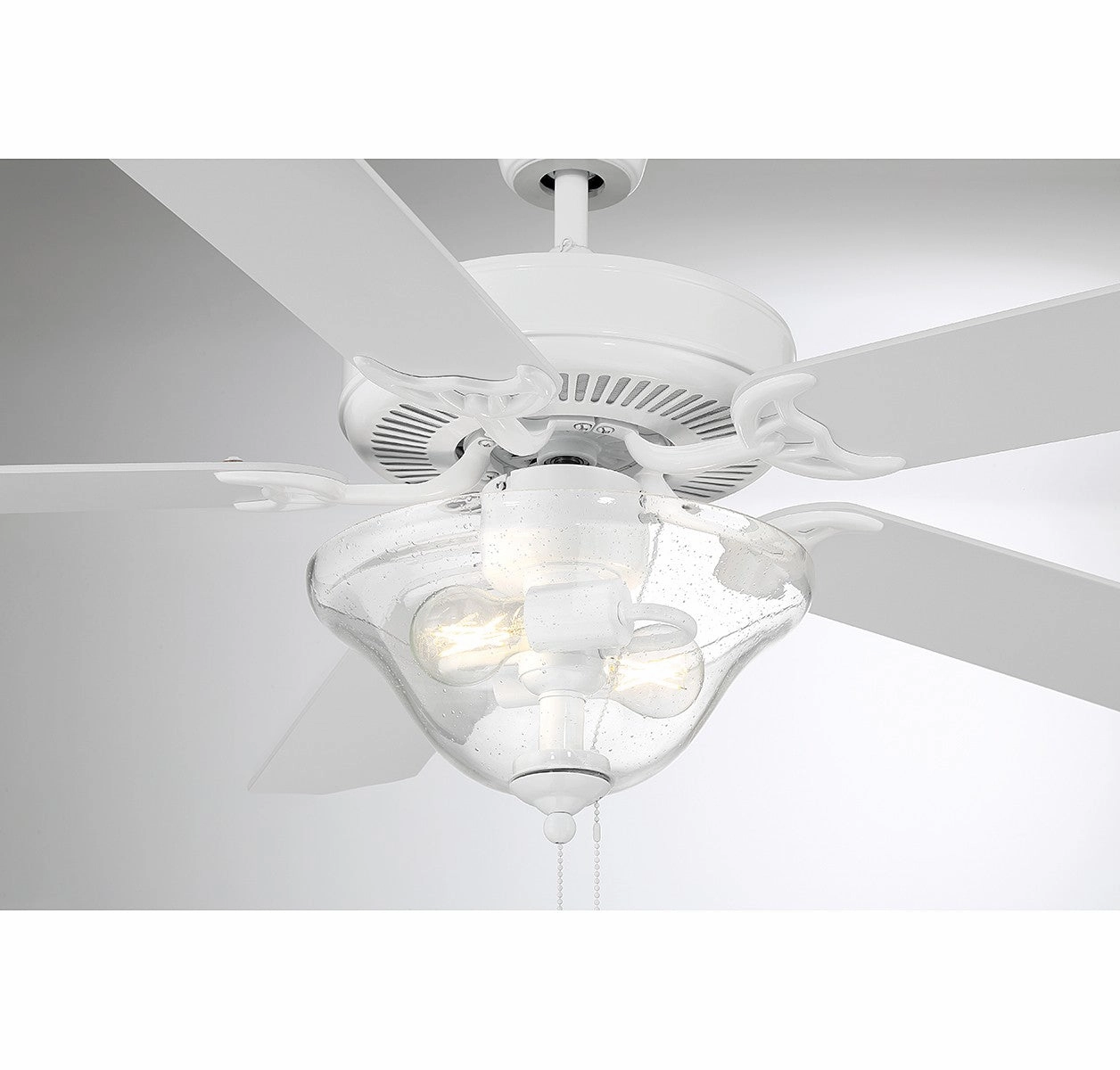 52" Ceiling Fan Bisque White