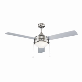 52"Ceiling Fan Brushed Nickel cool breeze fans for quiet operation