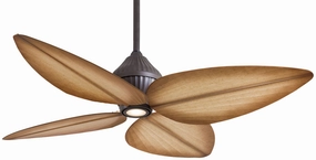 52" Gauguin Led 52"Ceiling Fan Oil Rubbed Bronze weatherproof fans for outdoor environments