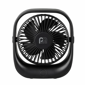 5" Rechargeable USB Fan with Adjustable Tilting Head and 3 Fan Speeds table fans for focused personal airflow