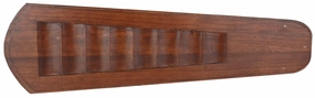 68" & 70" Custom Carved Series 70" Blades Scalloped Walnut versatile medium fans for any space