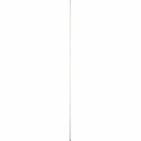72 in. Downrods 72" Universal Downrod Antique White oscillating electric fans for full room circulation