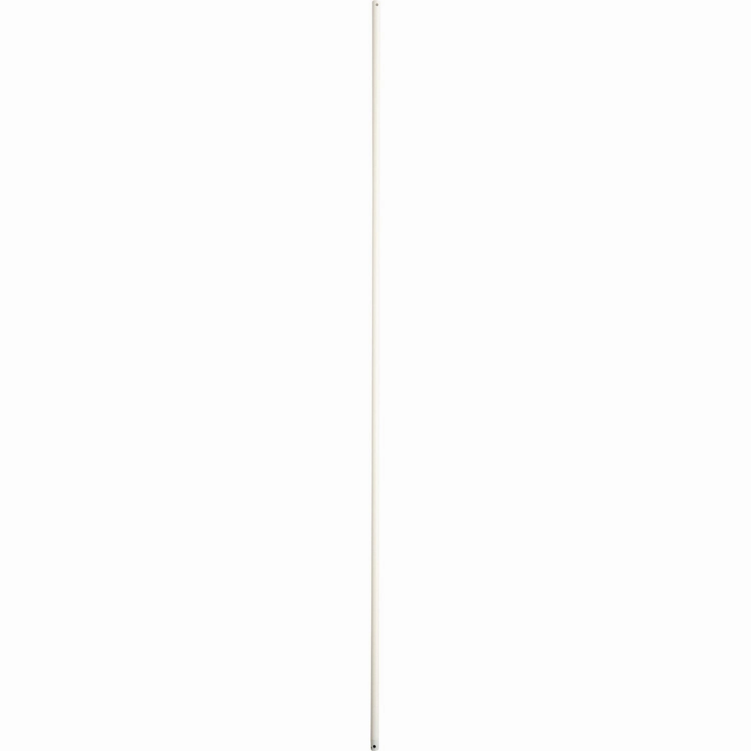 72 in. Downrods 72" Universal Downrod Antique White oscillating electric fans for full room circulation