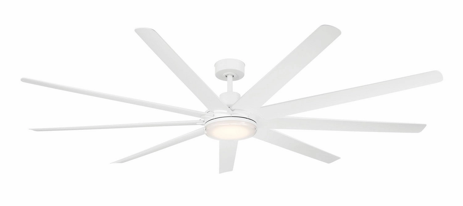80"Ceiling Fan Matte White outdoor exterior fans for patio cooling
