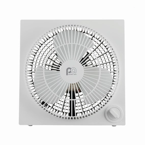 9" Desk/Table Fan with 3 Speed Settings and Easy Mechanical Controls table fans for focused personal airflow