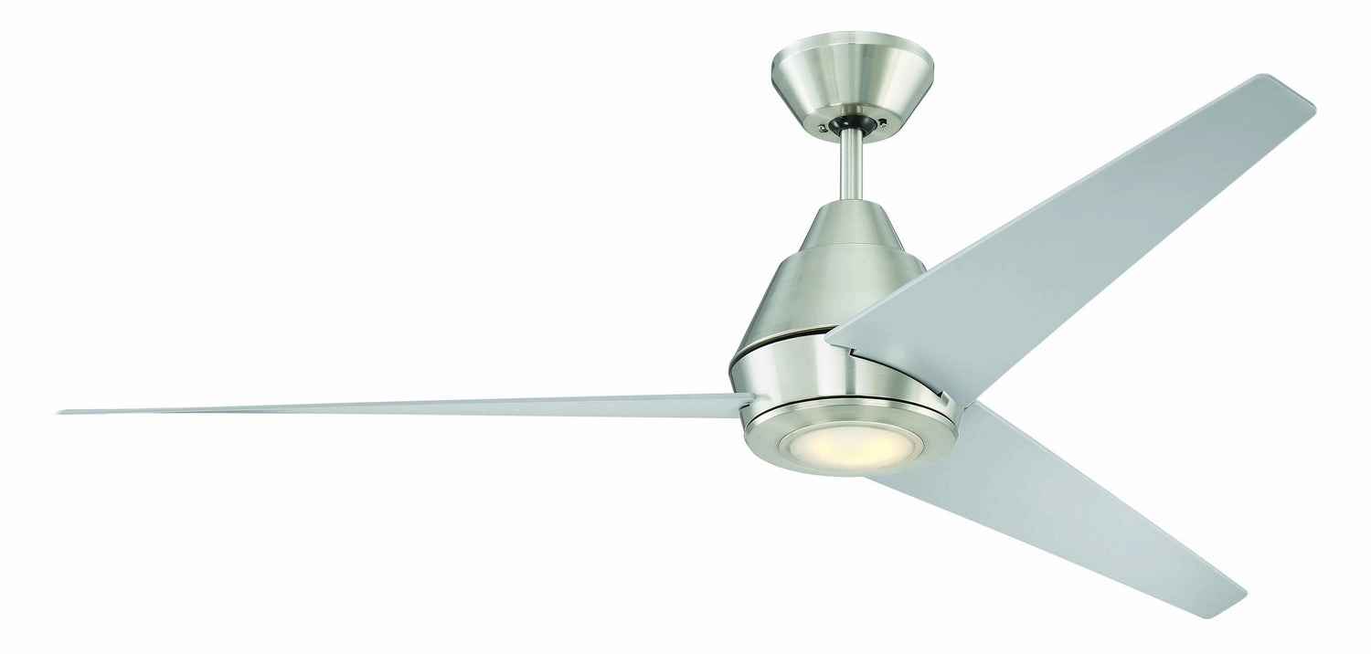 Acadian 56"Ceiling Fan Brushed Polished Nickel