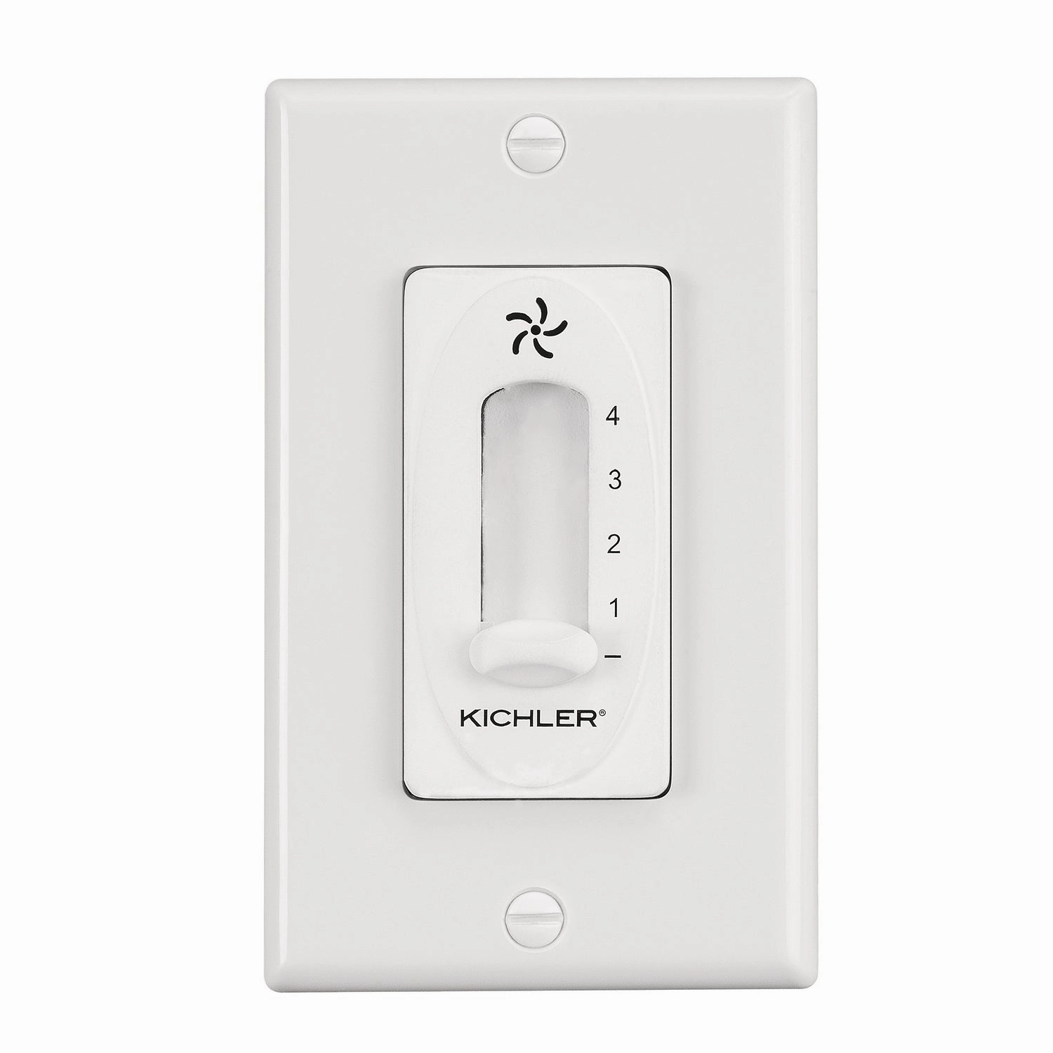 Accessory 4 Speed Fan Slide Control White