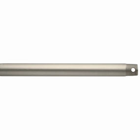 Accessory Fan Down Rod Brushed Nickel home fans with built-in timer settings