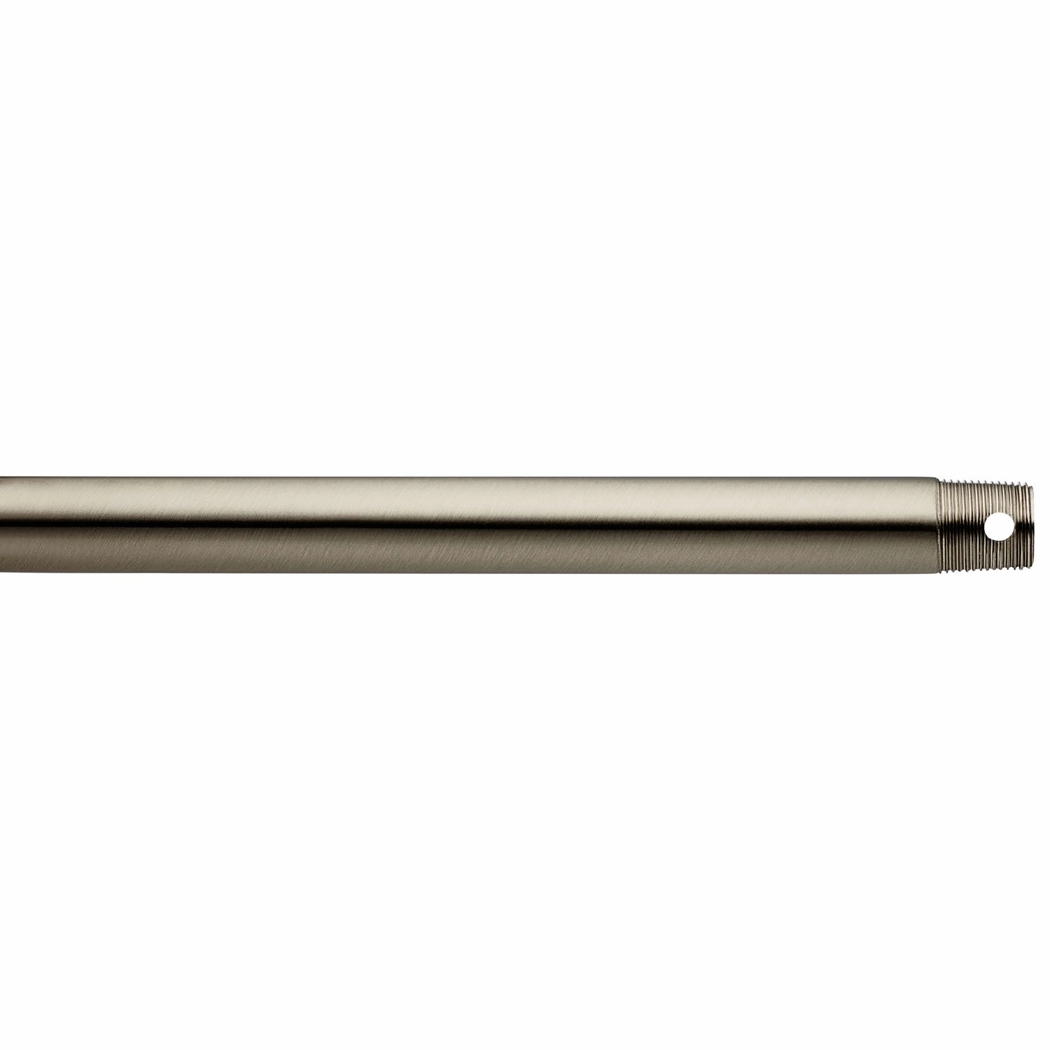 Accessory Fan Down Rod Brushed Stainless Steel home fans with built-in timer settings