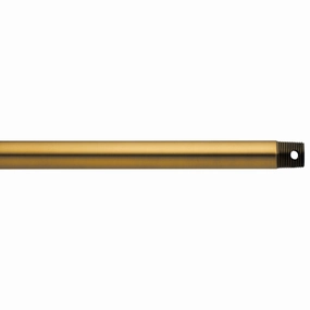 Accessory Fan Down Rod Burnished Antique Brass energy-efficient fans for everyday cooling